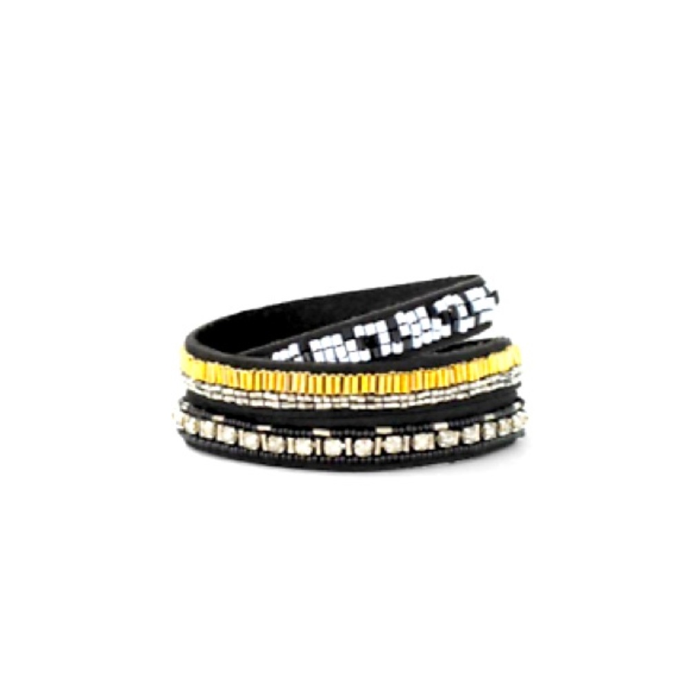 Stella & Dot Emma Triple Wrap Bracelet - Like New